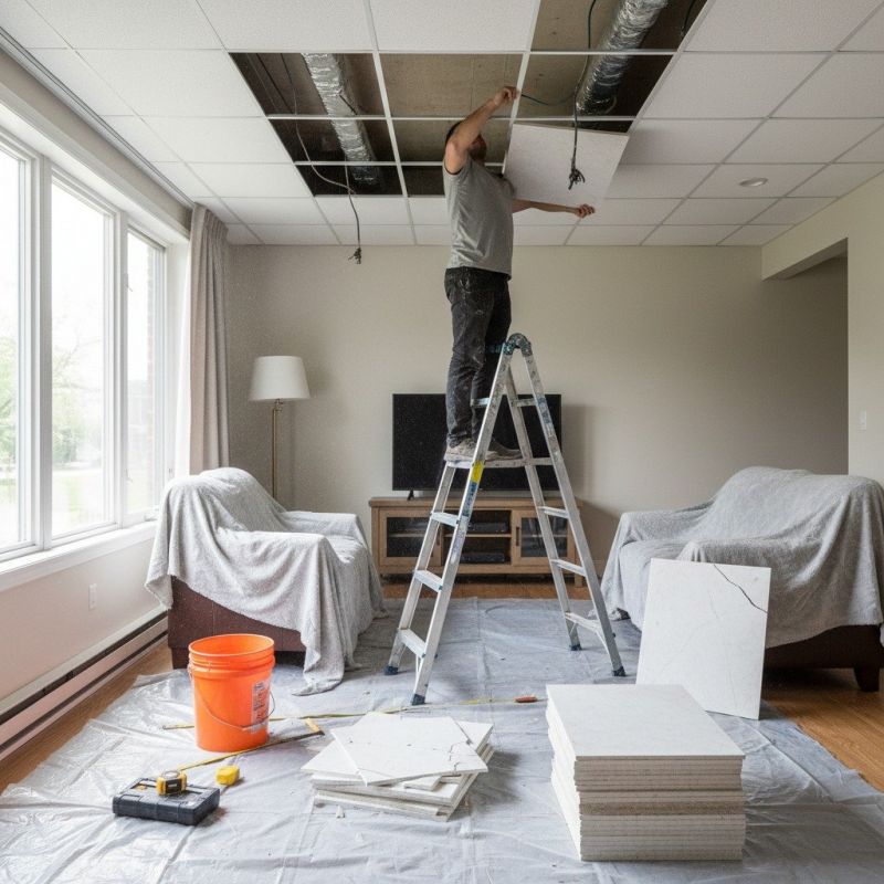 Ceiling Panel Repair in Arvada, CO