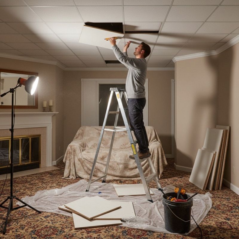 Ceiling Panel Repair in Arvada, CO