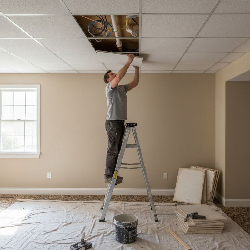 Ceiling Panel Repair in Longmont, CO