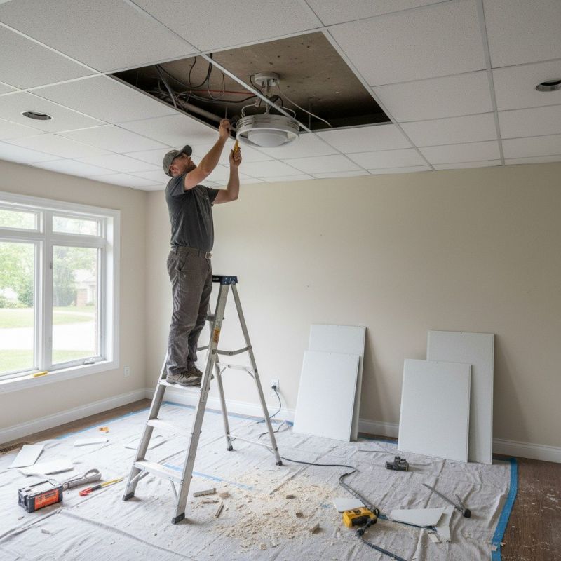 Ceiling Panel Repair in Longmont, CO