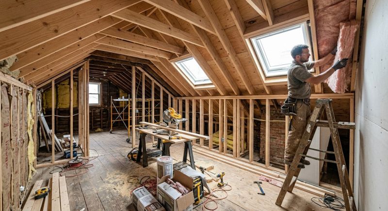 Garage Attic Remodeling in Alpharetta, GA