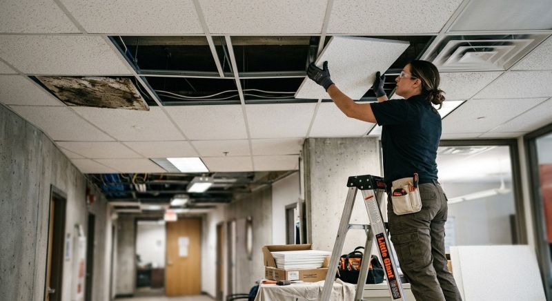 Grid Ceiling Repair in Longmont, CO