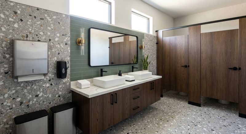 Office Restroom Renovation in Denver County, CO
