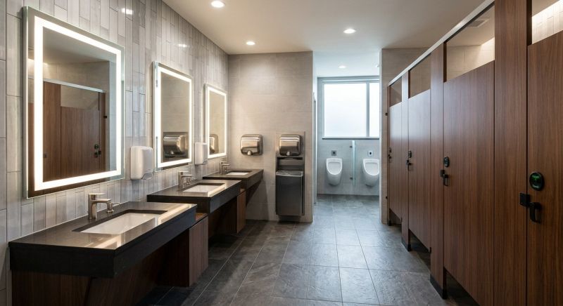 Office Restroom Renovation in Charleston, SC